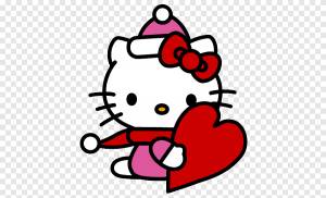 Hello Kitty Рождество, Рождество, любовь, праздники png