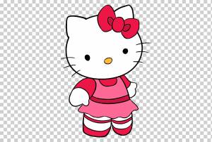 Hello Kitty Рисование персонажа из мультфильма, неправильная заливка фона, любовь, разное, белый png