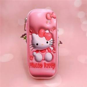 Карандаш на молнии, с рисунком Hello Kitty