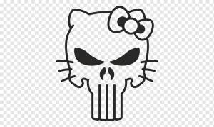 Hello Kitty Книжка-раскраска Рисунок котенка Кот, котенок, белый, ребенок, лицо png