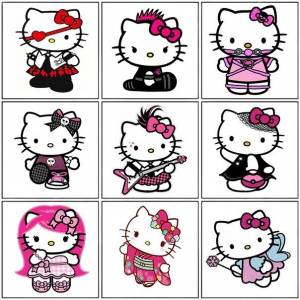 Арты друзья hello kitty