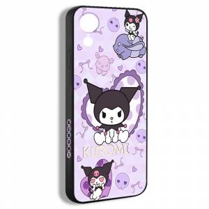 Чехол для смартфона Подходит для iPhone XR Хеллоу Китти hello Kitty милый Куроми МелодиФиолетовый