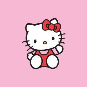 Арты друзья hello kitty