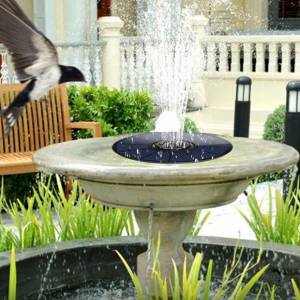 Садовый декор, 3,5 Вт, солнечный фонтан для ванной, плавающий водяной фонтан на солнечной батарее, Съемные насадки, декор для пруда, аквариума, сада