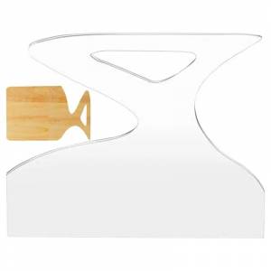 Трафарет для отделки колбасы, прозрачный угловой трафарет для отделки колбасы, шаблон для ручки, акриловые трафареты, угловые скрученные трафареты