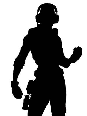 Трафареты Фортнайт