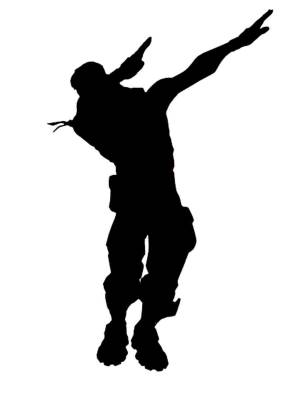 Трафареты Фортнайт