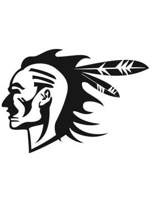 Трафареты Индейца