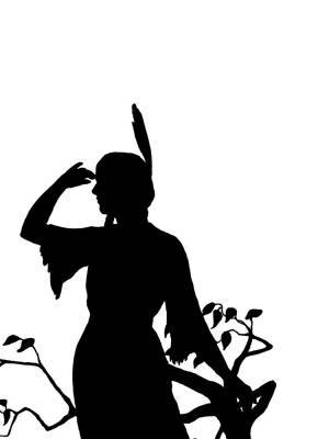 Трафареты Индеец