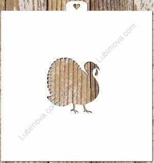 Трафарет Индейка 2 