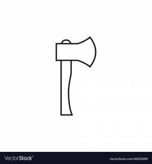 Шаблон топора