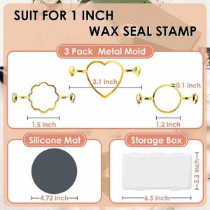 Сургучная печать, фиксатор формы, инструменты «сделай сам», приглашение, поздравительная открытка, свадебные печати, дизайн для 2,5 см