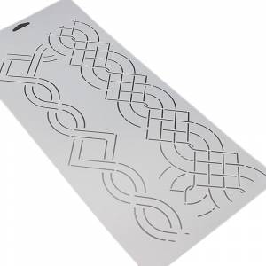 Шаблон для лоскутного шитья, рисунок для квилтинга, линия свободного давления, сделай сам, ручные инструменты, принадлежности для шитья одежды, линейка, трафарет, аксессуары