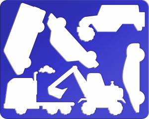 Трафареты Луч Машины 10С526-08