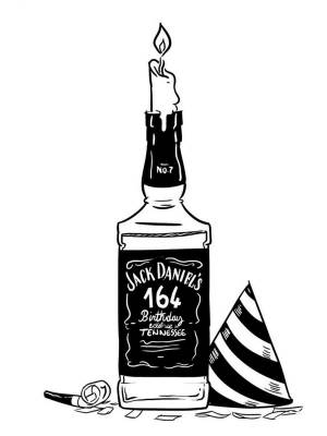 Трафареты Джек Дениэлс