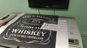 Трафарет Виски Джек Дениелс