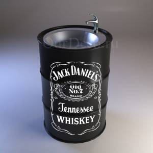 Бочка умывальник JACK DANIELS bum002
