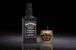 Файл STL матовый набор jack daniels ・Шаблон для загрузки и 3D-печати・Cults