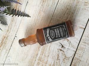 Бутылка Виски Jack Daniels Сконовая форма 3D для мыла