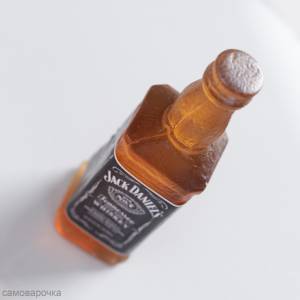 Бутылка Виски Jack Daniels Сконовая форма 3D для мыла