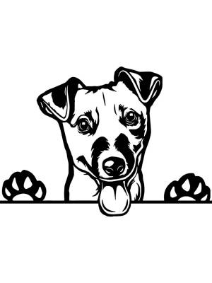 Трафареты Джек-Рассел-Терьера
