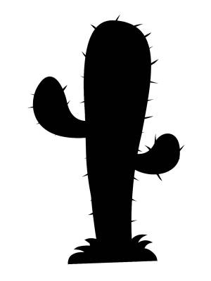 Трафареты Кактуса
