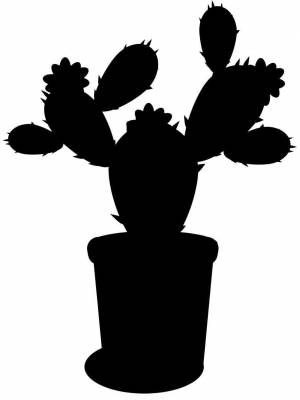 Трафареты Кактуса