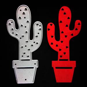 Диаметром 92x42 мм, трафарет для высечки кактуса, бумажные карты, тиснение, высечка, Рукоделие, сделай сам