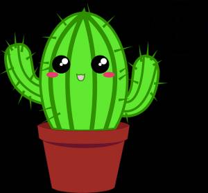 Рисунок кактус для детей