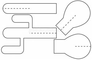 Кактусы из картона своими руками