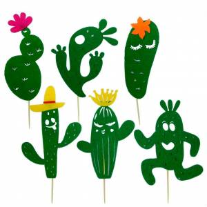 Кактус из бумаги своими руками