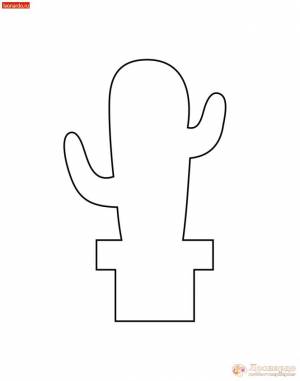 Брошь «Цветущий кактус»