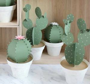 Кактус своими руками