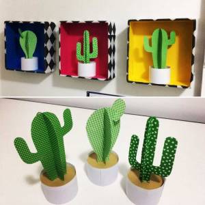 Кактус своими руками
