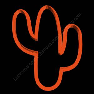 Форма для пряников «Кактус 1» 11 cm