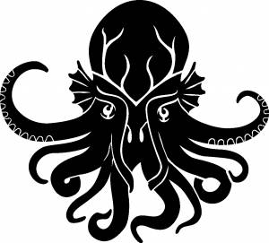 Cthulhu stencil template