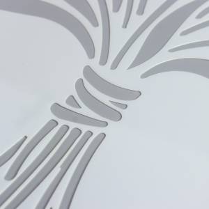 Трафарет пластик Букет из камыша 29,7х21 см
