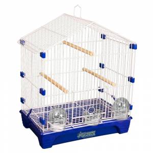 Клетка для канареек птицы домашние вязаные