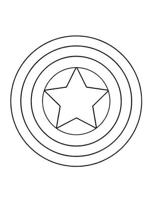 Раскраски Капитан Америка