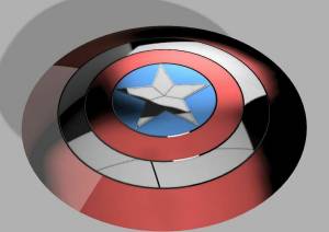 Бесплатный STL файл Щит Капитана Америки・3D-печатная модель для загрузки・Cults