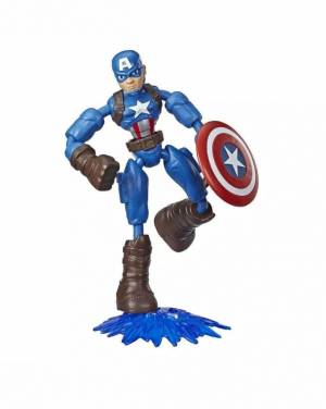 Капитан Америка Изгиб и изгиб рисунок 15см