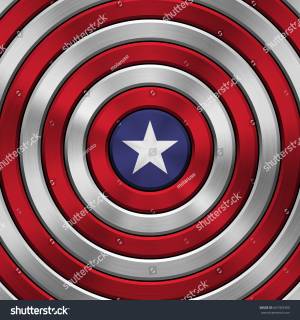 4th July Independence Day Metal Background