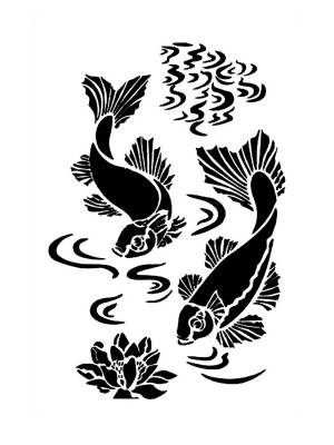 Трафареты Карпа