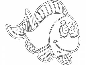 Трафареты Рыбки