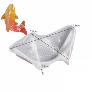 Формы для карпа, Гибкая сконовая форма для мыла, свеча, искусственная форма для конфет, печенья, инструмент для выпечки