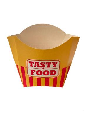 Коробка для картофеля фри 80 гр Tasty Food, цена в Краснодаре от компании PACKWELL