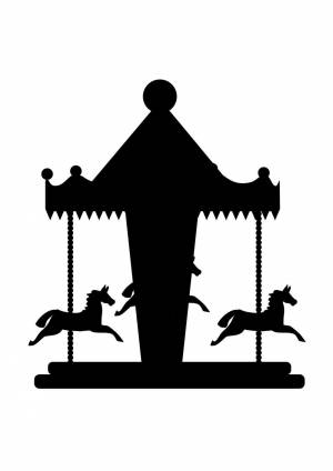 Трафареты Карусель