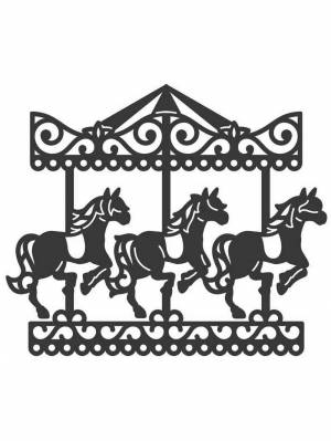 Трафареты Карусели