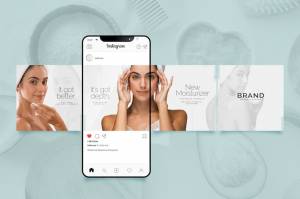 Шаблон карусели Instagram