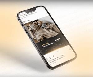 Шаблон карусели Instagram PSD